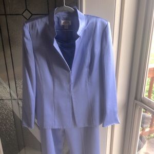 Talbots 3pc light blue suit